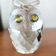 スワロフスキー フクロウ　SWAROVSKI　クリスタル　箱無