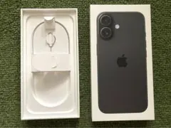 iPhone16 ブラック　空箱