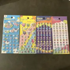 新品未使用　たまごっちプチプチシール　4枚セット