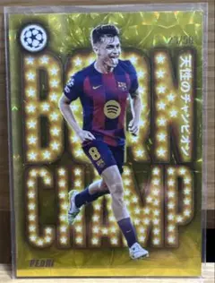 2020 Topps Chrome Gold /50 Pedri Rookie - メルカリ