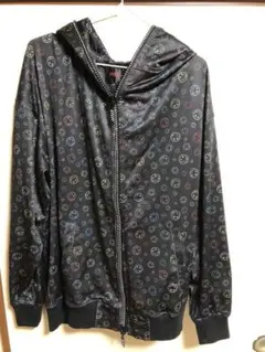 ニコちゃん総柄パーカー