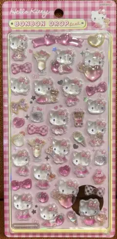 ボンボンドロップシール　ハローキティ　ピンク　第二弾　正規品