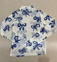 BLUE RIBBON SEE-THROUGH TOPS(ROUND NECK) - メルカリ