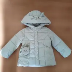 アナスイミニ 中綿 ブルゾン100-110cm 中綿コート ポーチ付き