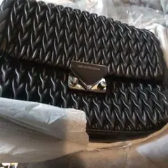 エンポリオアルマーニ ハンドバッグ 黒 EMPORIO ARMANI