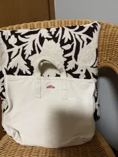 DANTON ホワイト トートバッグ