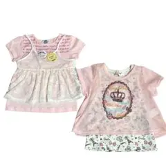 マザウェイズ 半袖Tシャツ タンクトップ まとめ売り 4枚 110cmのサムネイル