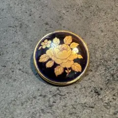 LIMOGES 花柄 ブローチのサムネイル