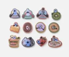 パペットスンスン　フレークステッカー　12枚