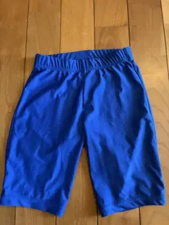 サッカー インナータイツ ブルー　中古品　S Sサイズ