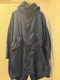 モッズコート　古着　藍染