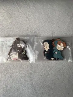 忍たま乱太郎　でふぉラバ！　キーホルダー２ 雑渡昆奈門＆諸泉尊奈門　山田親子