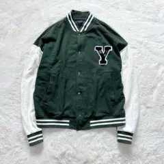 バックナンバー スタジャン ワッペンロゴ ジャケットオーバーサイズ ユニセックス