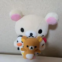 リラックマストア コリラックマ あつめてぬいぐるみ ブルー うさぎの