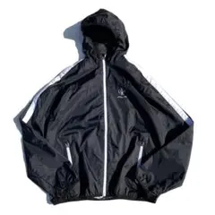 ブラック ナイロンジャケット