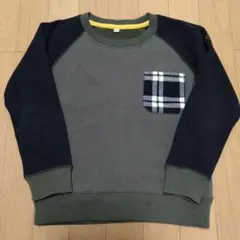 裏起毛トレーナー　120サイズ