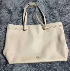 ホワイト トートバッグ