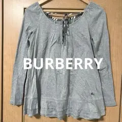 【素敵なデザイン❗️】BURBERRY 長袖カットソー 三陽商会 Y2K