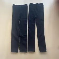 UNIQLO HEATTECH キッズ レギンス 140 ２枚セット