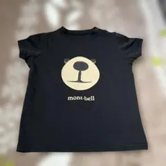 mont-bell クマ顔 Tシャツ 80