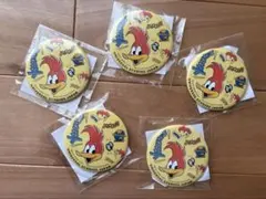 USJ ウッディー・ウッドペッカー 缶バッジ 5個セットのサムネイル