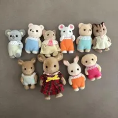 シルバニアファミリー 人形 10体セット　赤ちゃん　子供　など