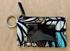 Vera Bradley カードケース キーリング付き