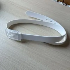 シリコンベルト　メンズベルト　プラスチックベルト　白　ホワイト　　ゴルフ　防水