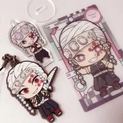 鬼滅の刃 宇髄天元 アクリルスタンド トレカ ラバスト セット