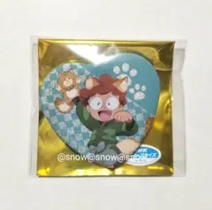 忍たま　ナンジャタウン　ハート缶バッジ　乱太郎