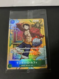 ワンピースカードゲーム Mini tin ルフィ P-108 ミニティン アジア