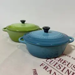 LE CREUSET レア物 ル・クルーゼ ミニ・ココット 新品 鋳鉄 10cm