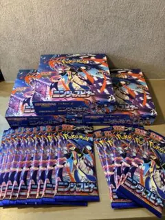 ポケモンカードニンジャスピナー3BOX 15パック、他パック多数