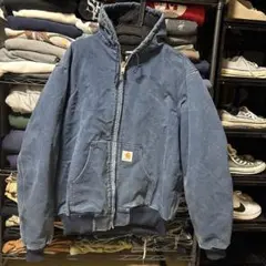 星タグ】 Carhartt アクティブジャケット フェード ブルー 裏メッシュ