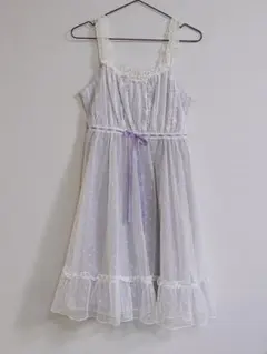 Axes femme Poetique　チュールワンピース　ラベンダー