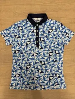 Munsingwear レディース ゴルフ ポロシャツ パラソル柄