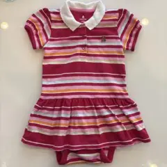 babyGap ベビー 80cm ワンピース ロンパース マルチボーダーのサムネイル