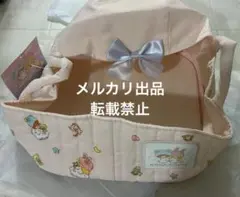 リトルツインスターズ キキララ ルームバスケット