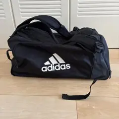 【中古美品難あり】adidas/ダッフルバッグ/ブラック/N