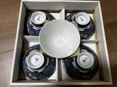 蓋つき煮物椀 5客セット 金彩 花柄 - メルカリ