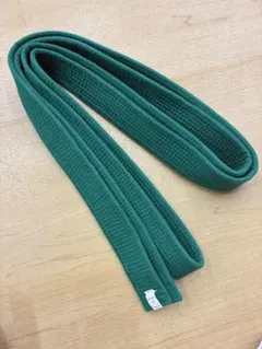 緑色 100%コットン 帯 サイズ5