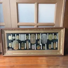 昭和レトロ 大判 小判 日本古銭 フレーム付き 金メッキ24KGPレプリカ