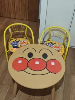 アンパンマン テーブル 椅子2脚セット