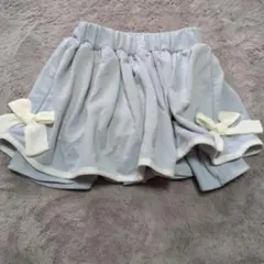 ライトブルー スカート キュロット 110サイズ