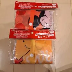 【新品・未使用・未開封】ディズニーキャラクターエコバッグ2個セット