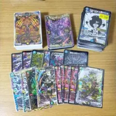 最終価格　デュエマ引退品まとめ売りデッキ2つ