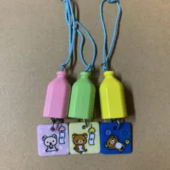 リラックマミニ風鈴マスコット（3つセット）