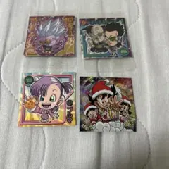 ドラゴンボール シール 4枚セット シークレットあり