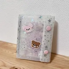 M5シール帳完成品⭐︎ ぷっくり立体　レインボー色分け