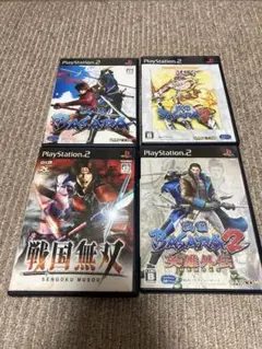 【PS2】u-1 ソフト　セット　戦国BASARA 戦国無双
